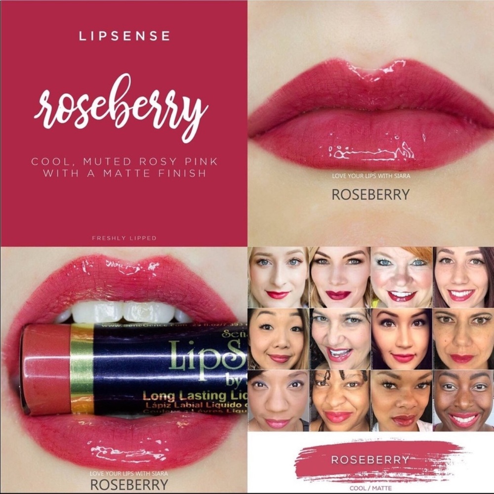 Lipsense by Senegence -Roseberry